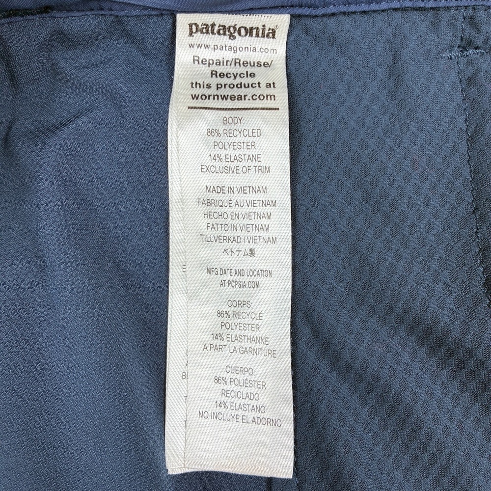 Patagonia Mens Altvia Trail Shorts 40 Blue Stretch Gorpcore Outdoor Utility Hike - Picture 10 of 14